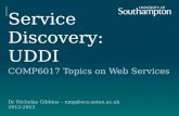 Service Discovery: UDDI