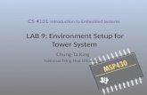 LAB 9: Environment Setup for Tower System