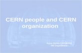 CERN people and CERN organization