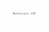 Materials CNT