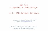 4.1. CAD  Output Devices