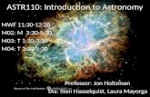 ASTR110: Introduction to  Astronomy