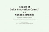 Report of DeitY Innovation Council on Nanoelectronics