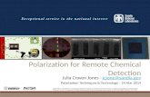 Polarization for Remote Chemical Detection