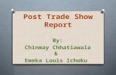 Post Trade Show Report