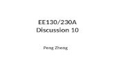 EE130/230A Discussion 10