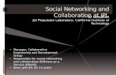 Social Networking and Collaboration at JPL