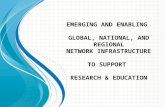 Emerging  and Enabling  Global, National, and Regional  Network  Infrastructure To Support  Research & Education