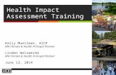 Health Impact Assessment Training