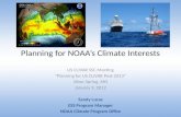 Planning for NOAA’s Climate Interests