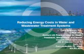 Reducing Energy Costs in Water and Wastewater Treatment Systems