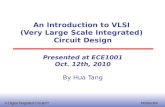 An Introduction to VLSI  (Very Large Scale Integrated)  Circuit  Design