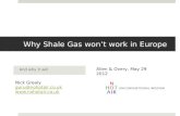 Why Shale Gas won’t work in Europe