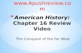 American History:  Chapter  16  Review Video
