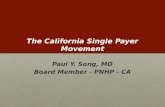 The California Single Payer Movement
