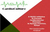 A FACES Initiative  To  Prevent  Cardiovascular  Diseases  In  Nyanza Province,  Kenya Heri kuzuia kuliko kuuguza