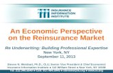 An Economic Perspective on the Reinsurance Market