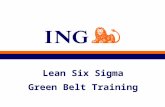 Lean Six Sigma Green Belt Training