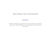 Naïve  Bayes  Text Classification