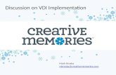 Discussion on VDI Implementation