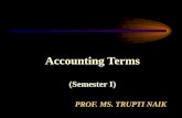 Prof. Ms. Trupti  naik