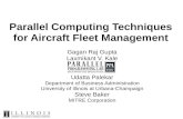 Parallel Computing Techniques for Aircraft Fleet Management