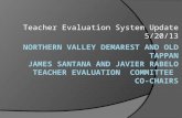 Northern Valley Demarest and Old Tappan James Santana and Javier rabelo Teacher  Evaluation  Committee  co-Chairs