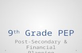9 th  Grade PEP