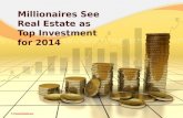 Millionaires See Real Estate as Top Investment for 2014