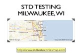 STD Testing Milwaukee