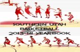 Southern Utah Men's Basketball 2013-14 Yearbook