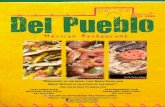 Del Pueblo Restaurant Menu - Jones Rd.