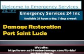 Damage Restoration Port Saint Lucie