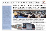 Alpha India Newsletter April 2011