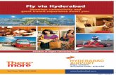 Fly via Hyderabad - Pune