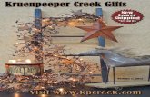 KP Creek Gifts Volume 1 -2012