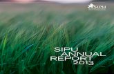 SIPU Annual Report 2013