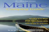 2011 Maine Camping Guide