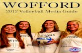 2012 Wofford Volleyball Media Guide