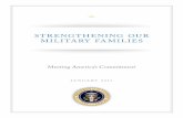 Strengthening our Military Families