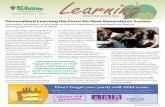 Learning Newsletter - Fall/Winter 2013