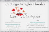 Catálogo Arreglos Florales Cusco Les Boutiques