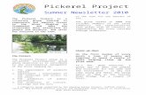 Pickerel Project Newsletter