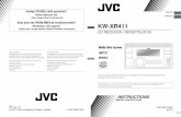 JVC KWXR411 Manual