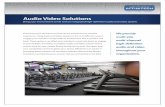 Affinitech Audio and Video Solutions