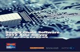 Supply Chain Software2012 Asia Survey