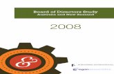 The 2008 Board of Directors Study - Australia and New Zealand