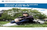Monash College Australia Course Guide 2010