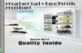 material + technik möbel Special 02/2012 - Quality Inside