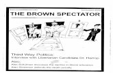 The Brown Spectator: November 2002